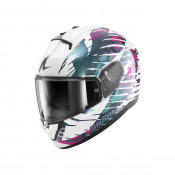 Shark Ridill 2 REPTAIA bukósisak fehér-rózsaszín-lila